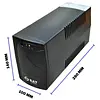 Ups Regulada Sat Ur750 750va 360w Fp 0.48 Negro