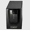Ups Powest 2200va 1200w Monofasica Interactiva Color Negro