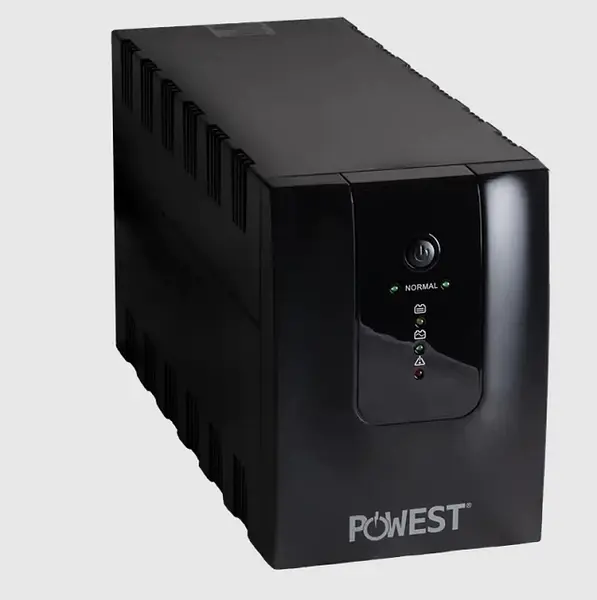 Ups Powest 2200va 1200w Monofasica Interactiva Color Negro