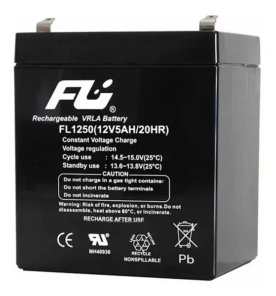 Batería Sellada 12v -5a 1250