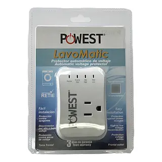 Protector De Voltaje Powest Lavomatic 120v/10a