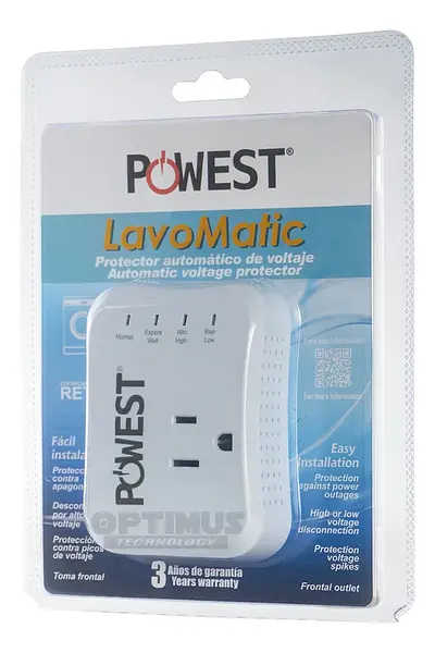Protector De Voltaje Powest Lavomatic 120v/10a