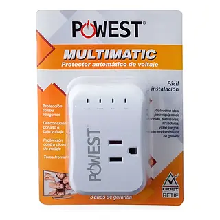 Protector De Voltaje Powest Multimatic 120v/10a