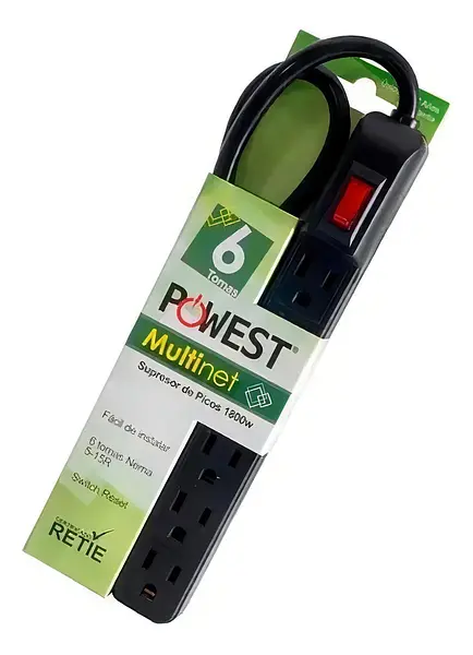 Multitoma Powest 6 Salidas-Picos Micronet