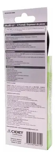 Multitoma Powest 6 Salidas-Picos Micronet