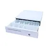 Cajon Monedero Riel Plastico Color Blanco