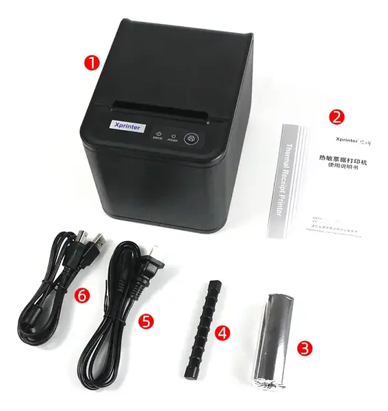 Impresora Tiquetera Xprinter 80mm Xpt80 Lan / Usb Corte Auto