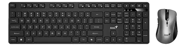 Kit Teclado Mouse Inalambrico Genius Km-8216s Silencioso