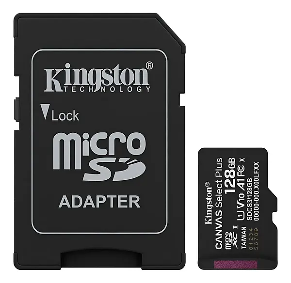 Tarjeta Memoria Micro Sd Kingston Canvas Select Plus 128gb