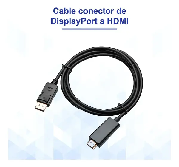 Cable Display Port A Hdmi 4k